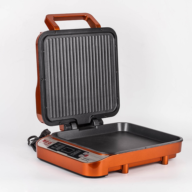 液晶欧规英规出口外贸电饼档烤饼机披萨机双面电烤机wd-1099