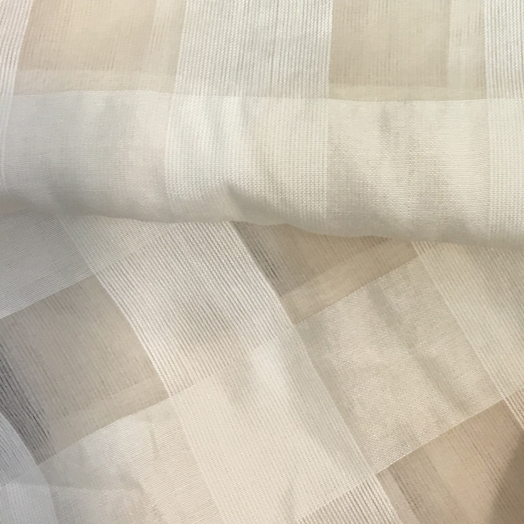 5mm米姆 格子真丝绡面料