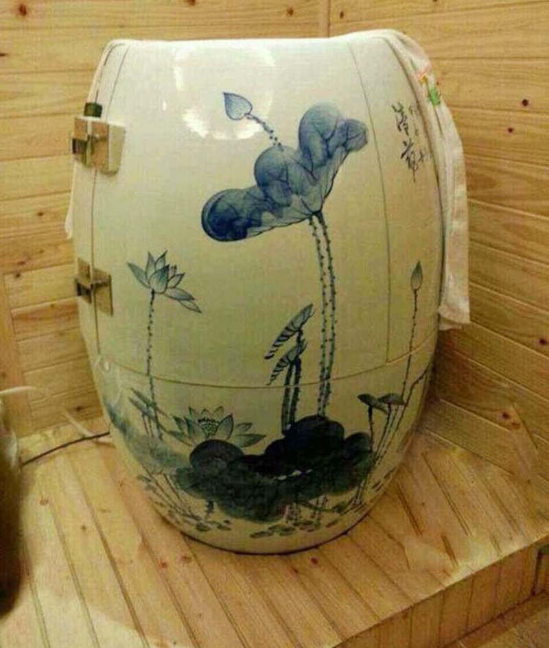 健康养生陶瓷缸 保健汗蒸翁 厂家直销陶瓷养生缸