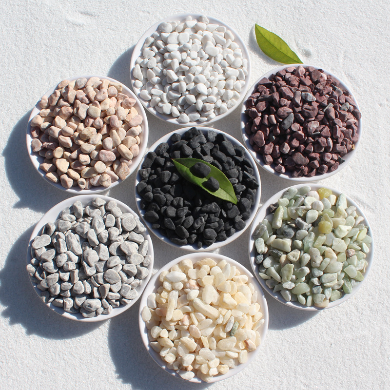 其他颜色鹅卵石 砾石 透水砼 生态地坪透水地坪砾石 骨料