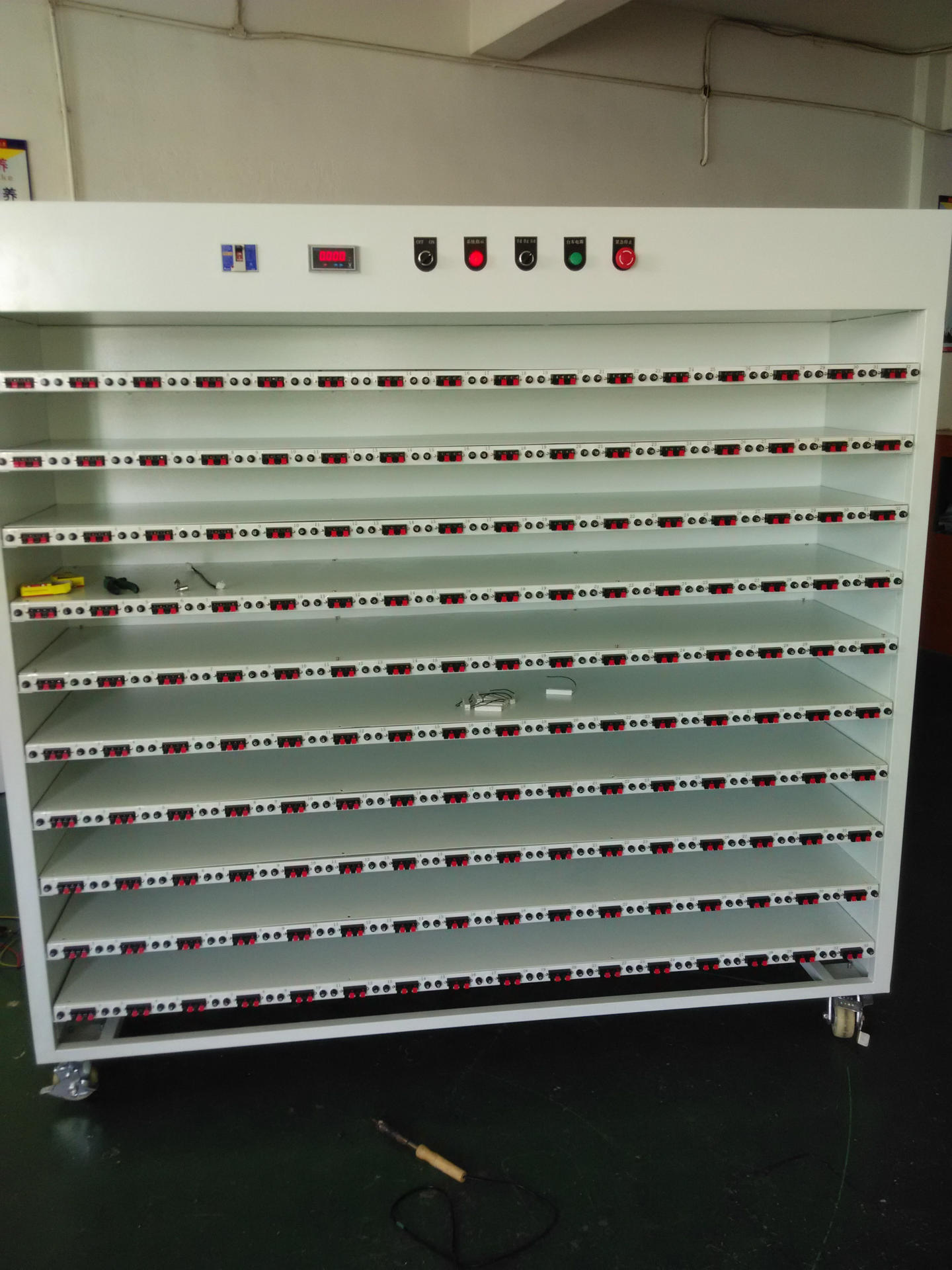 移动电源老化架pc老化测试 电子负载老化柜