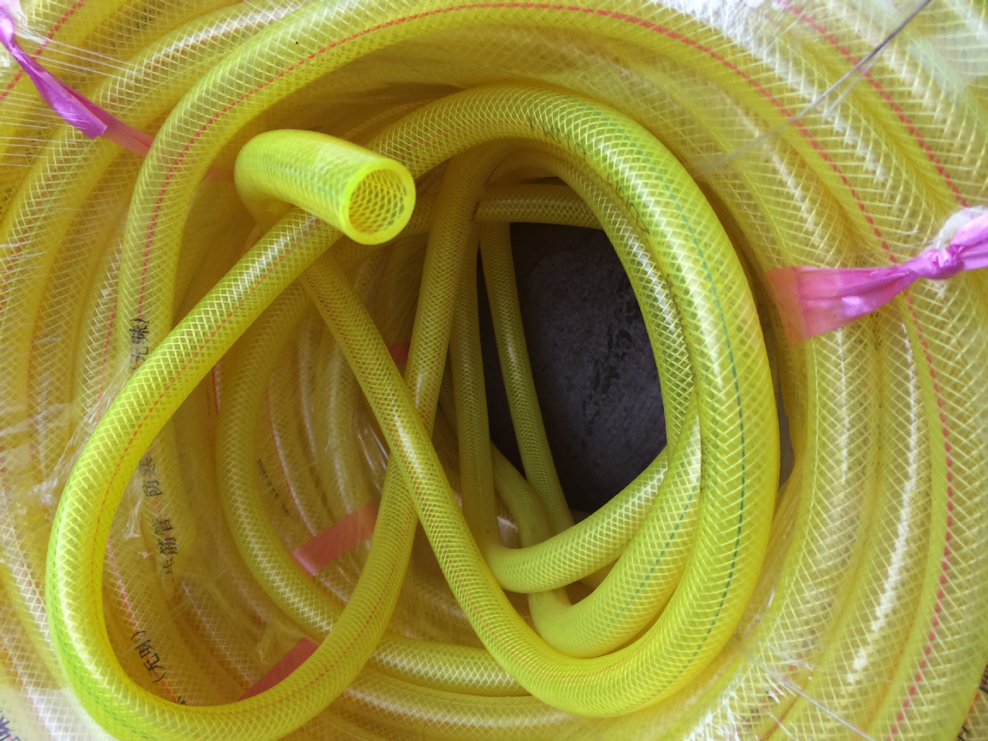 2厂家自销金福高级无毒无味黄色牛筋软网管 防冻水管 四季水管