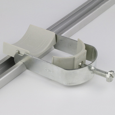 现货可定制批发ub22-30 金属电缆夹 c型导轨电缆固定夹 c型钢电缆