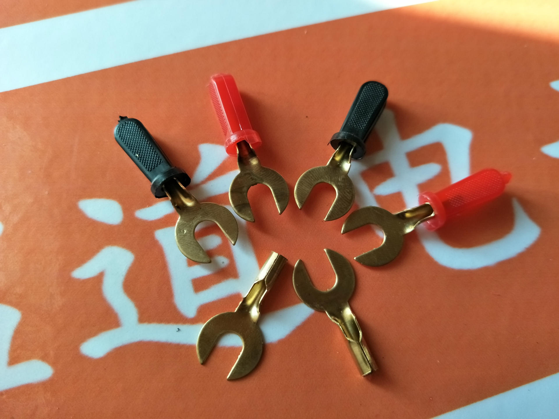 u型接线叉 冷压接线端子 物理实验导线