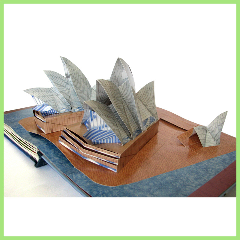 立体书设计制作 建筑立体书 创意立体书 儿童立体书