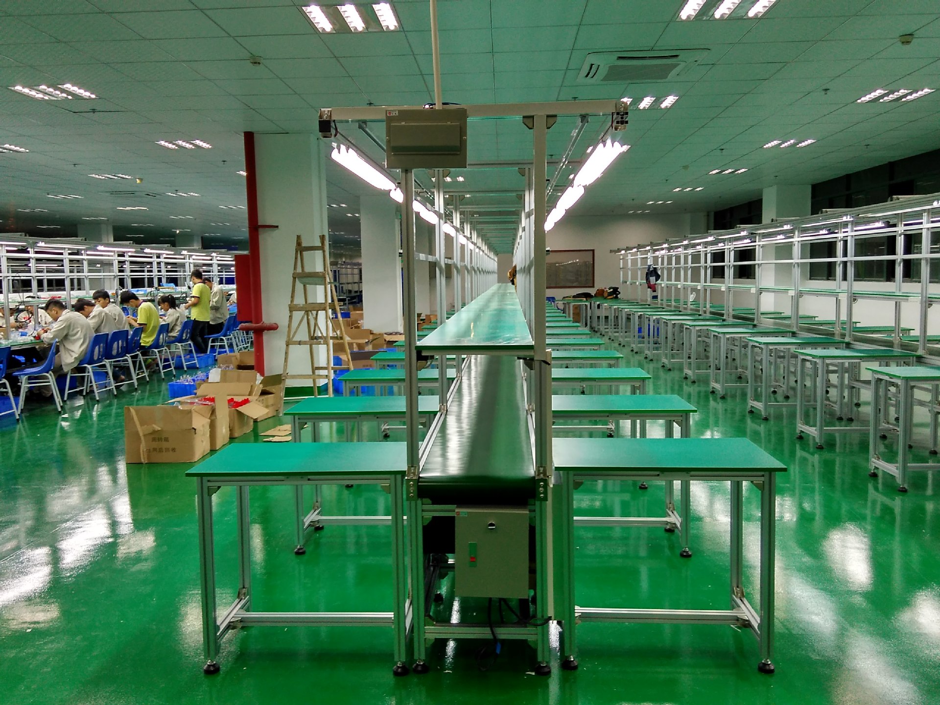 订做电子电器生产流水线电子装配生产输送线自动化输送皮带流水线