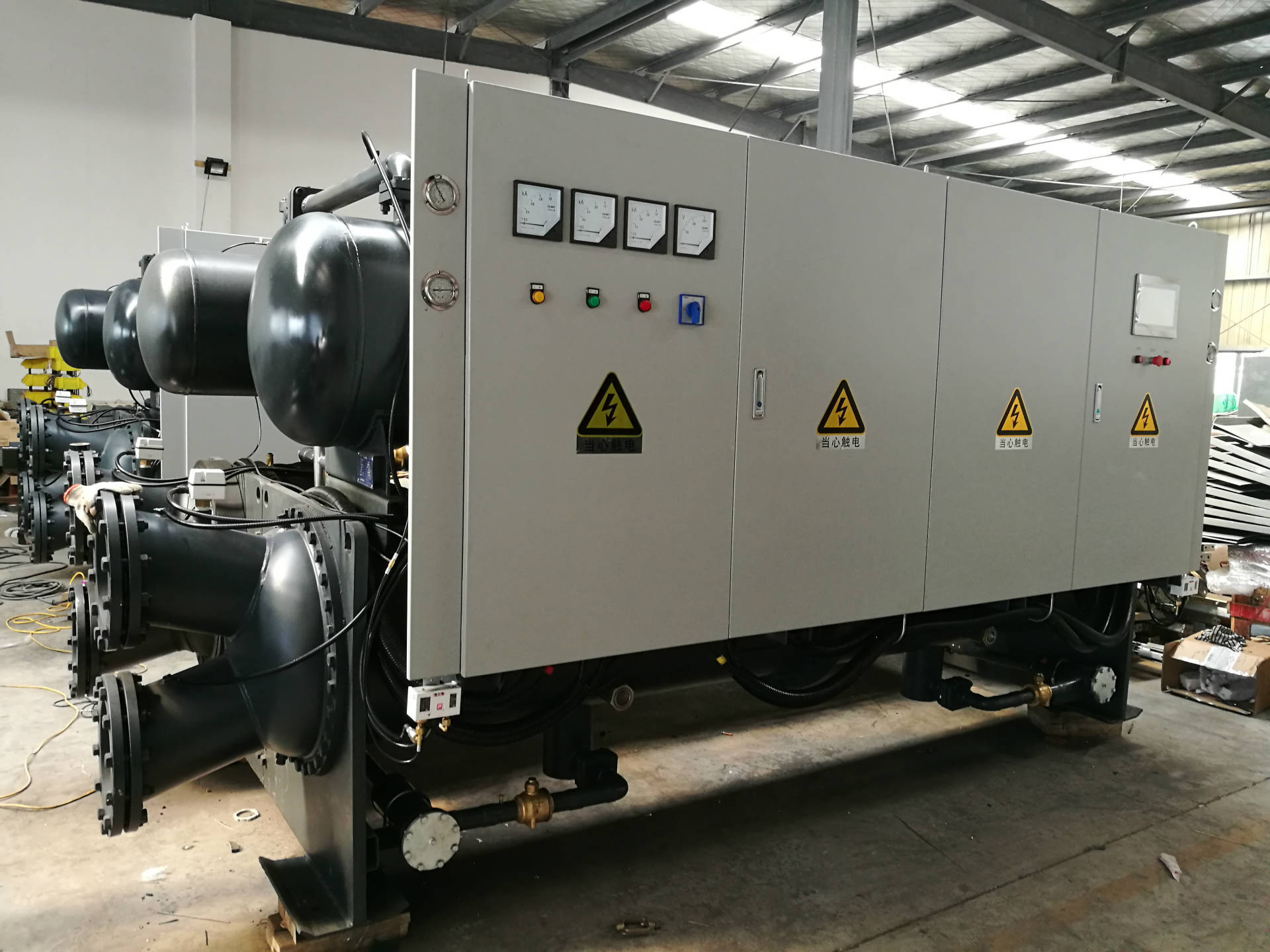 低温冷水机并联机组冰水机厂家供应盐水并联机组河南大型化工制冷设备