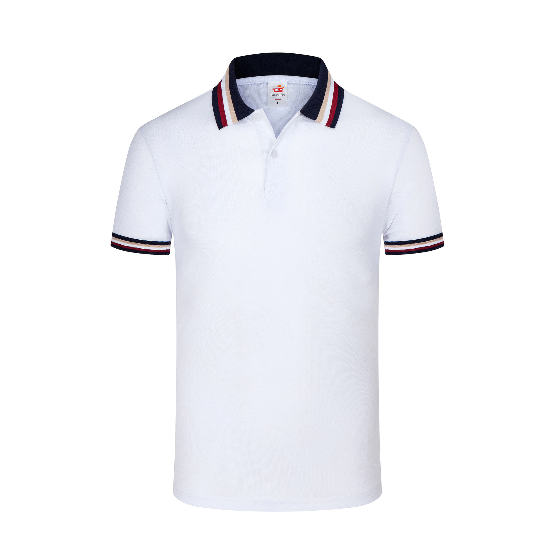 2017款夏季翻领广告衫工作服短袖文化衫t恤定制批发工厂