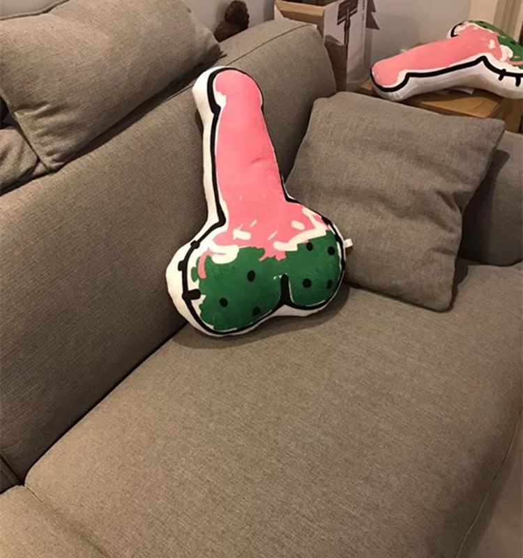 好污啊 男朋友抱枕 情趣整蛊搞怪毛绒玩具 靠垫 礼物