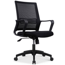 网布电脑椅家用办公椅会议椅子弓字形椅时尚职员网厂家直销305-B