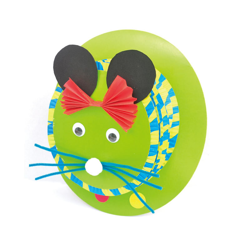 七色花美劳玩具儿童手工制作diy材料桶装黑白眼睛