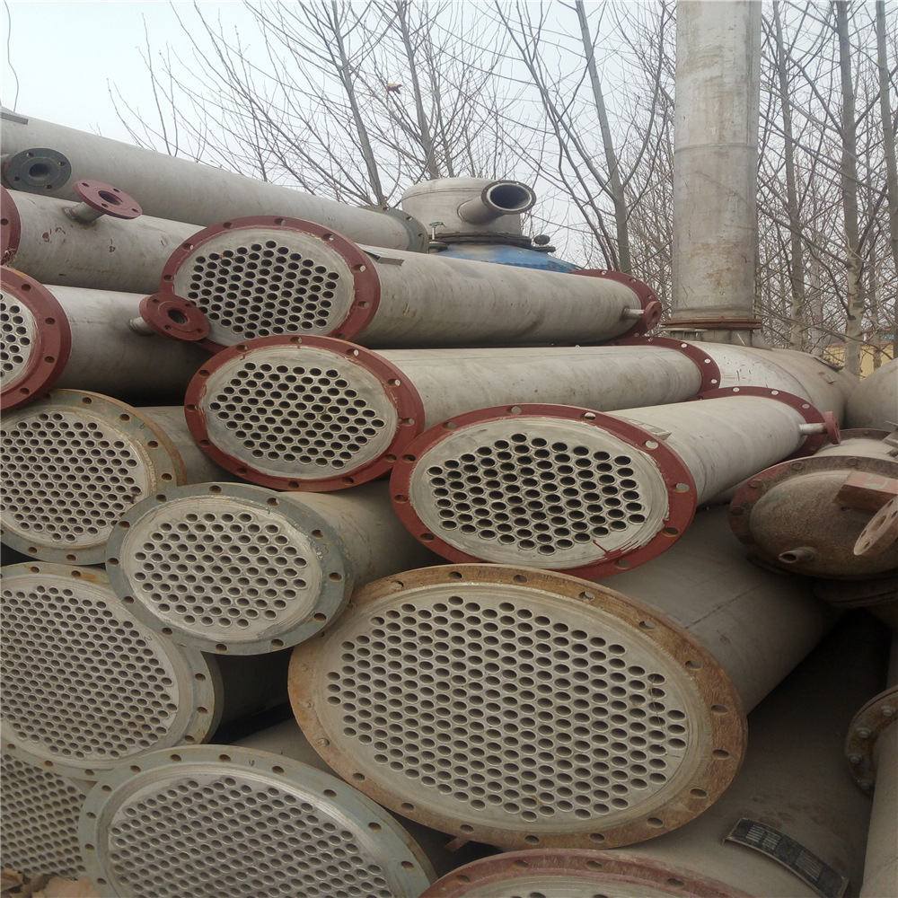 二手列管式冷凝器 304不锈钢冷凝器实物图片 现货销售