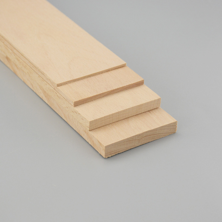 德国进口榉木原木木料diy手工模型实木片材榉木板硬木板 厚8mm