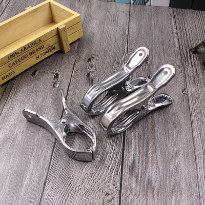 t ia02 大号不锈单个装铁被夹 衣物晾晒夹 大号晒被夹子