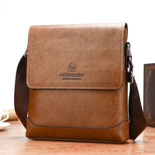 外贸亚马逊速卖通保罗polo男士单肩包 男包斜挎包 竖款背包休闲