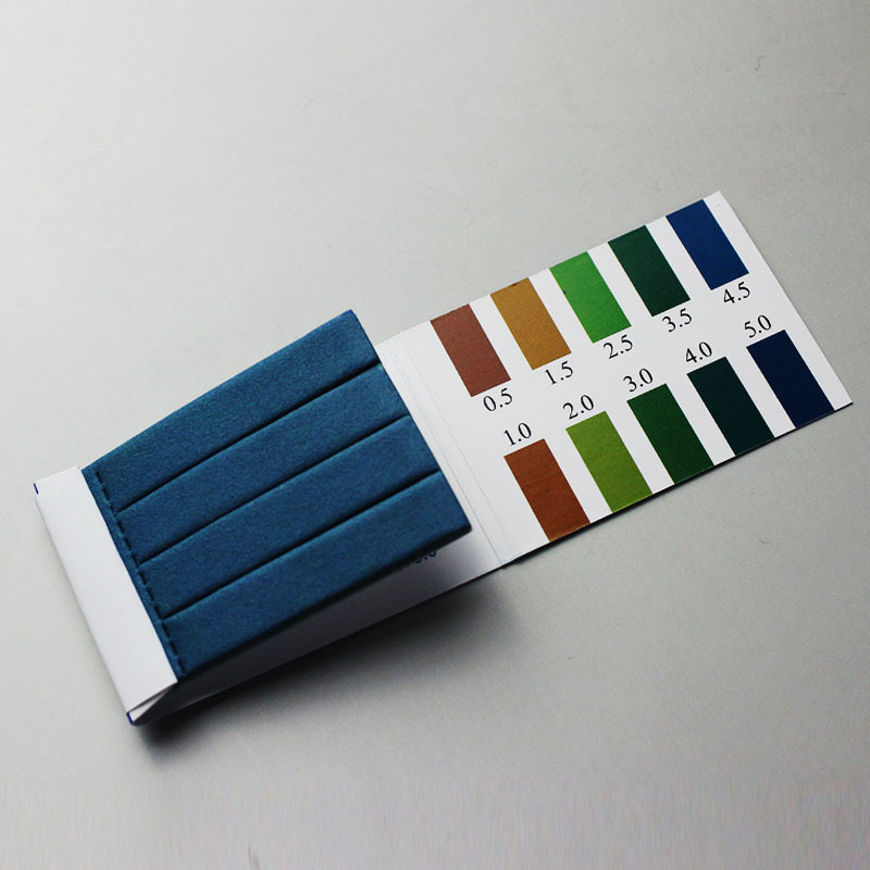 newstar 新星 精密ph试纸/酸碱度测试 0.5-5.0 80条/本 加工定制