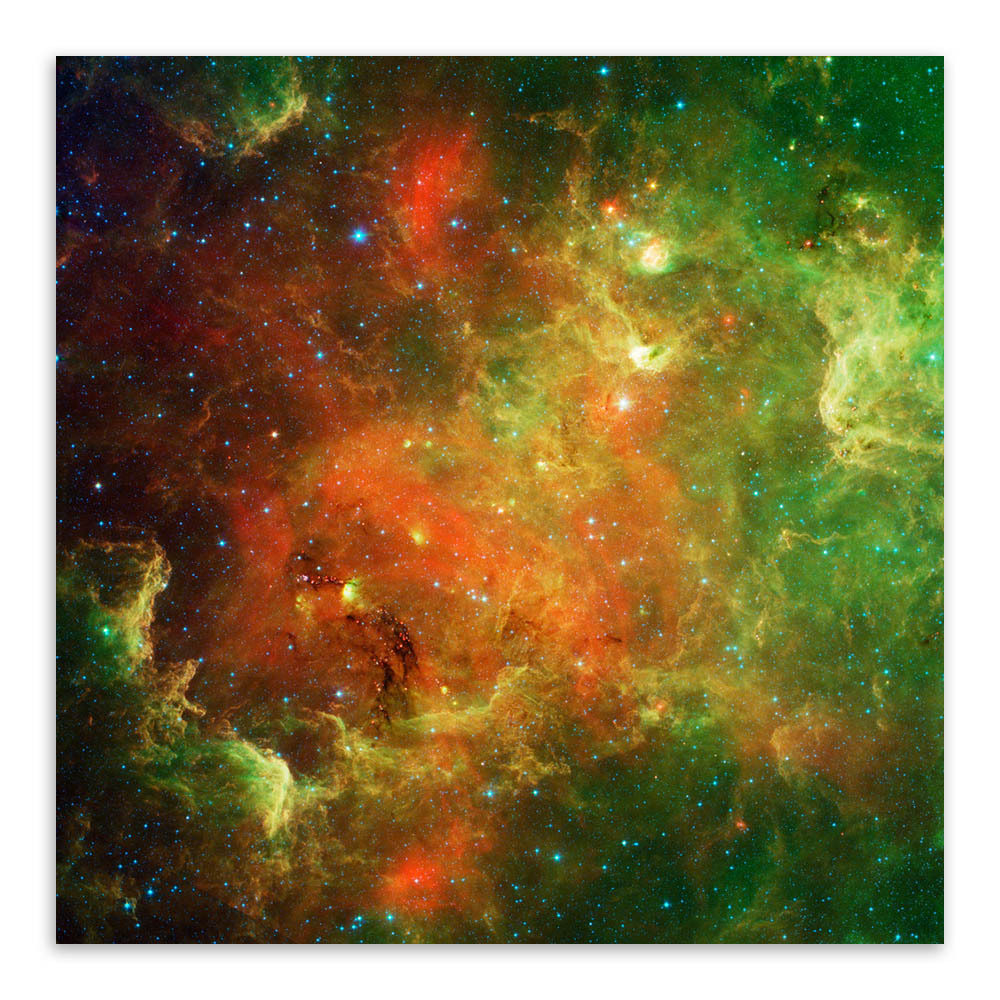 新款厂家直销现代漂亮的哈勃宇宙星系海报抽象油画画芯可定制