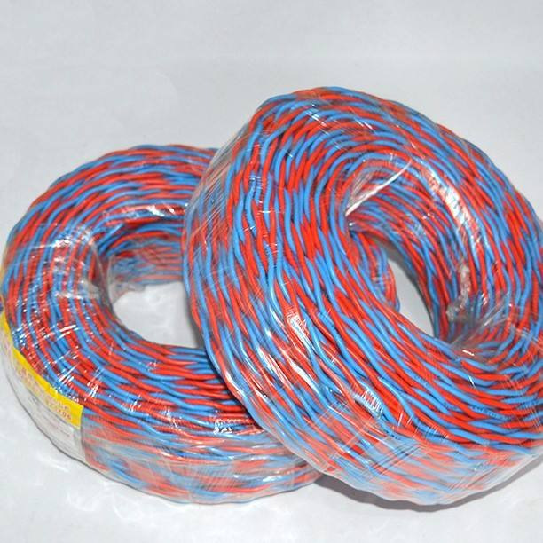 四川成都电线电缆厂家花线正品 rvs 好质量消防线家用家装电线