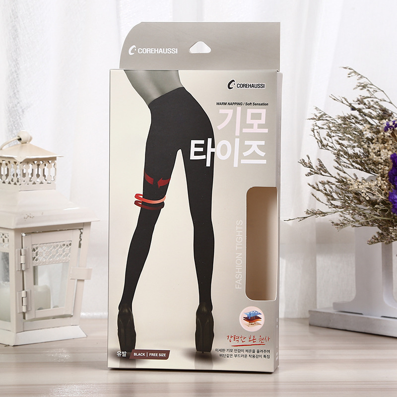 彩盒批发通用春秋打底裤包装盒创意丝袜内裤包装纸盒可定制logo