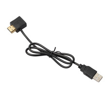 hdmi公对母头加USB带USB2.0辅助供电线 0.5米 hdmi延长带USB 50CM