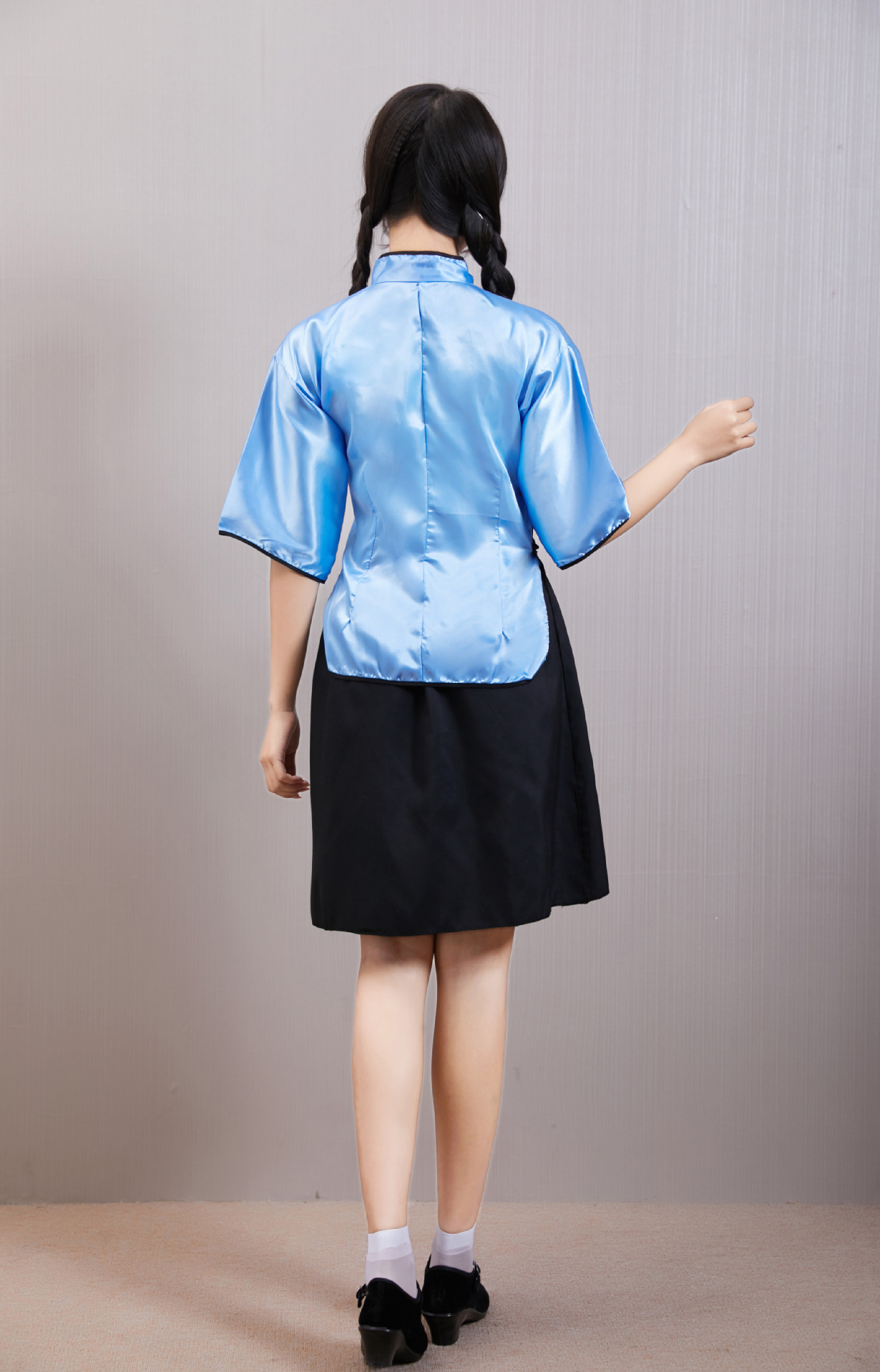 新款五四青年女装民国服五四学生装毕业装演出礼服表演服拍照留念