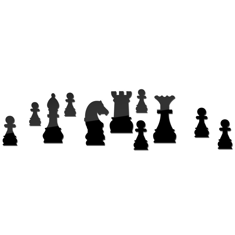 镜面墙贴_2017新款环保ps装饰墙壁贴纸 国际象棋装饰贴镜面 - 阿里巴