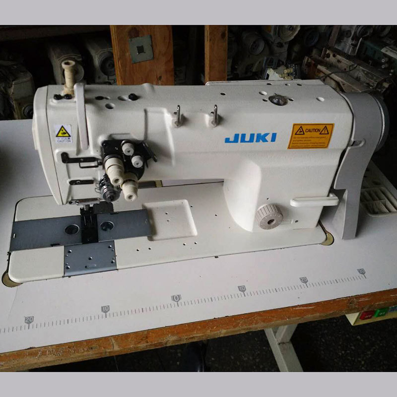 工业缝纫机 二手双针车 重机3128双针车 祖奇双针平缝机