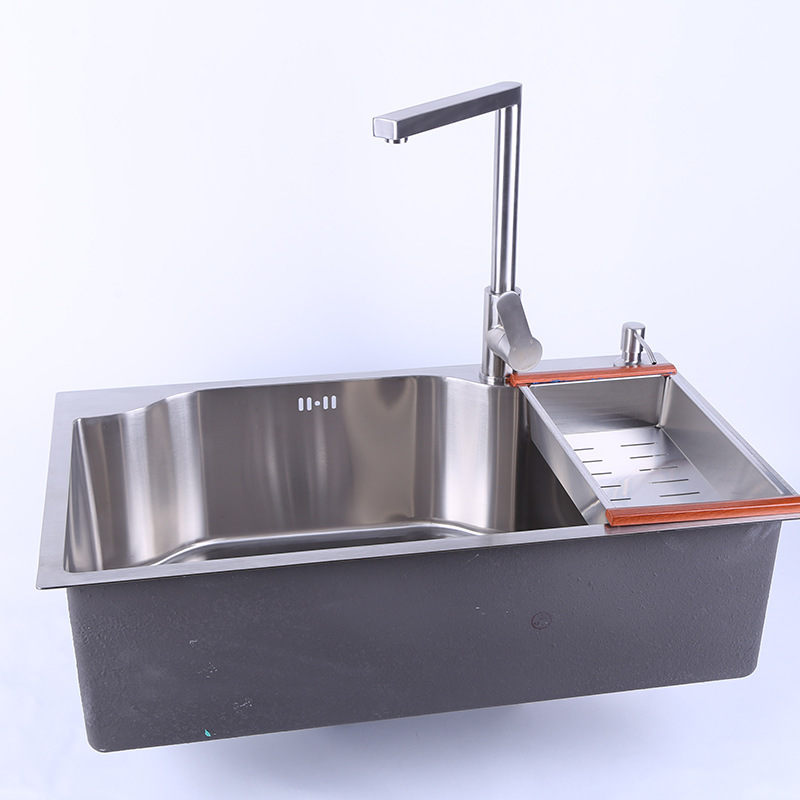 Stainless Steel Vegetable Washing Basin Household 7545 Stainless Steel Sink Stainless Steel Sink Wash Basin Embedded Sink