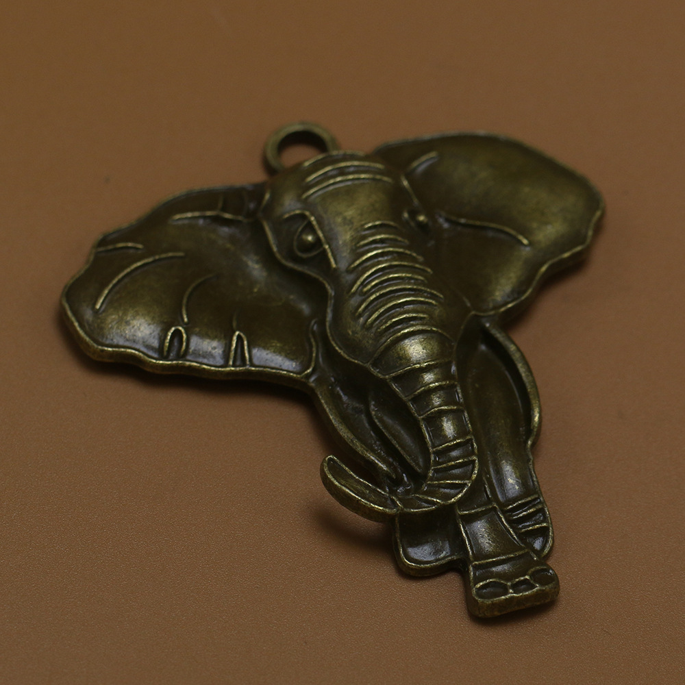 diy饰品配件 复古青铜大象吊坠 速卖通ebay货源 厂家现货直销批发
