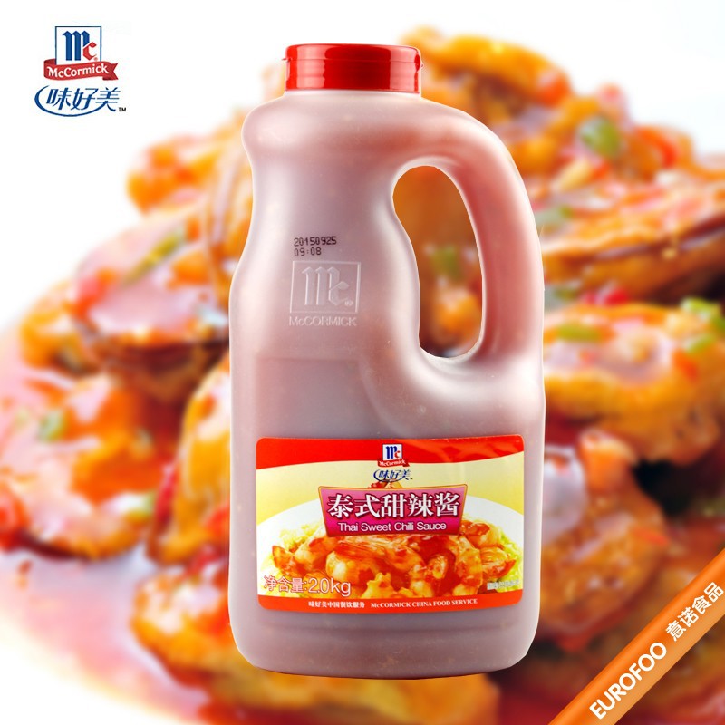 味好美泰式甜辣酱2kg 拌饭 炒年糕 薯条鸡块酱泰餐 调味酱批发