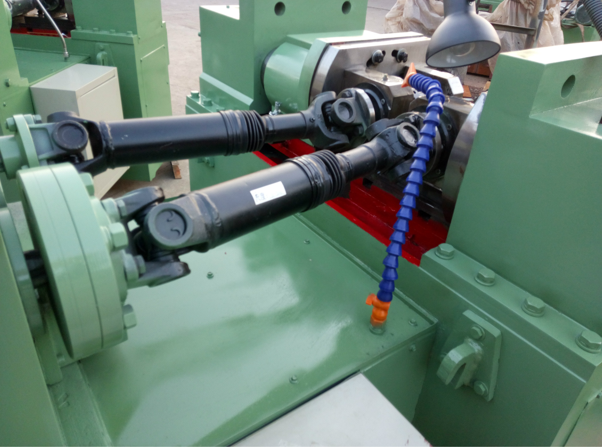 两轴滚丝机图片及视频 各种型号滚丝机缩劲机滚丝轮厂家