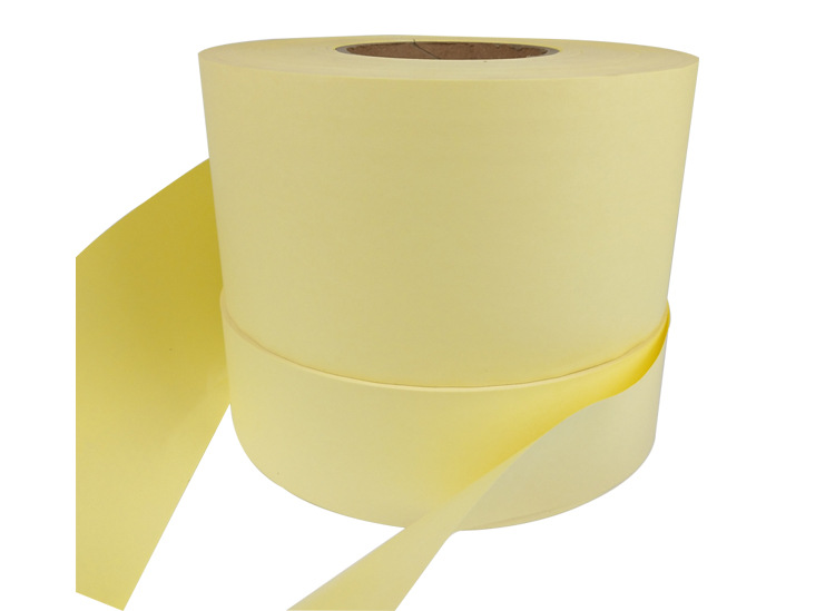 厂家直销100克黄色单面离型纸 不干胶膏药底纸 硅油防粘隔离纸