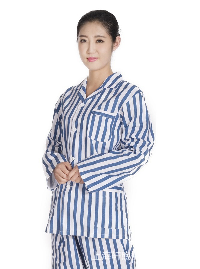 包邮医用纯棉男女病号服 病员服 病人套装长袖 病房服套装