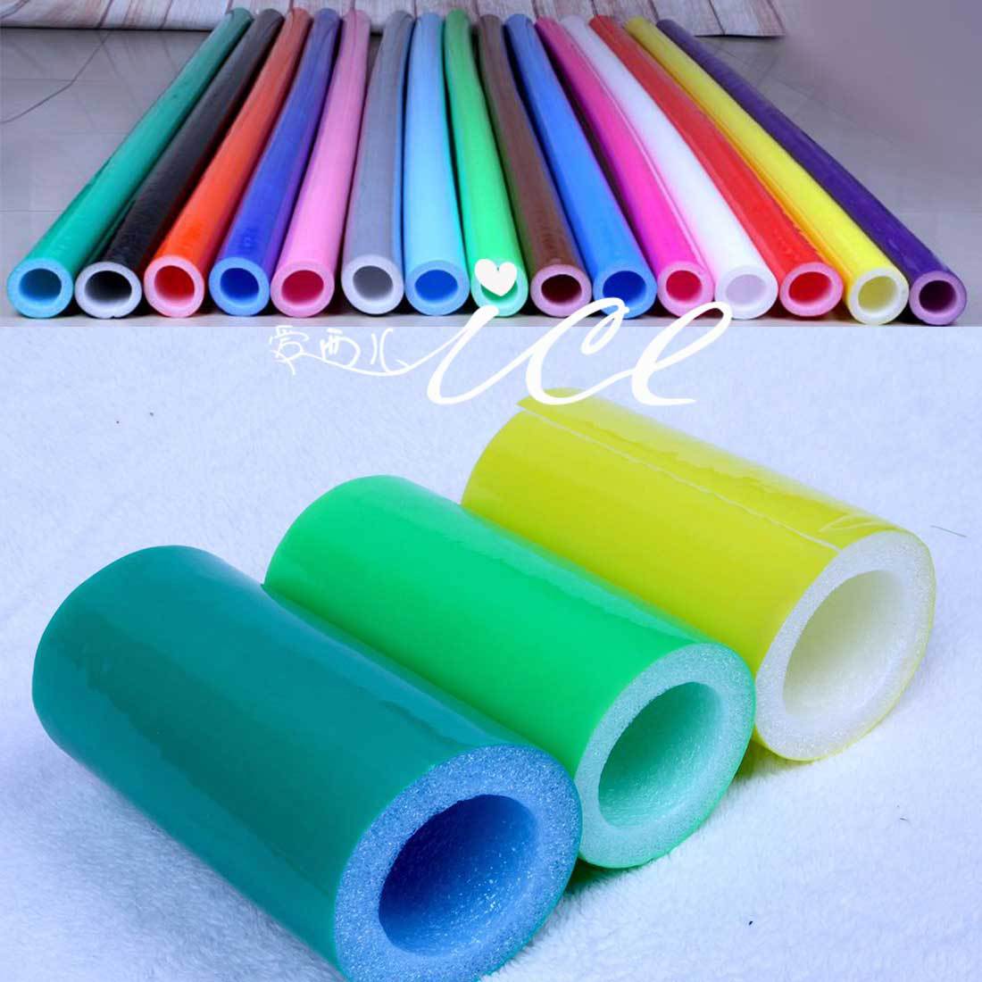 热卖淘气堡配件 pvc包管 泡沫管子 海绵管pvc包皮 eva管钢护