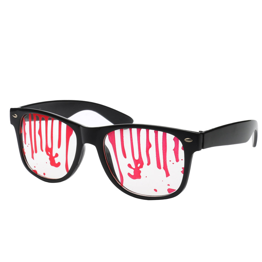 万圣节恶搞血液玩具搞怪眼镜礼物整蛊个性搞笑道具整人派对用品