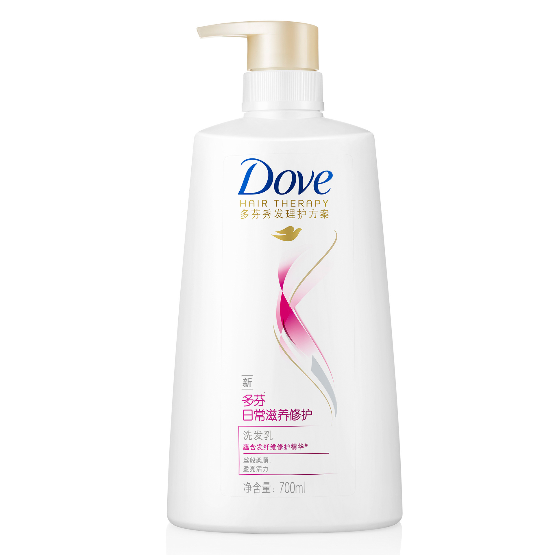 【联合利华旗舰店】多芬dove洗发乳润发精华素日常损伤理护700ml