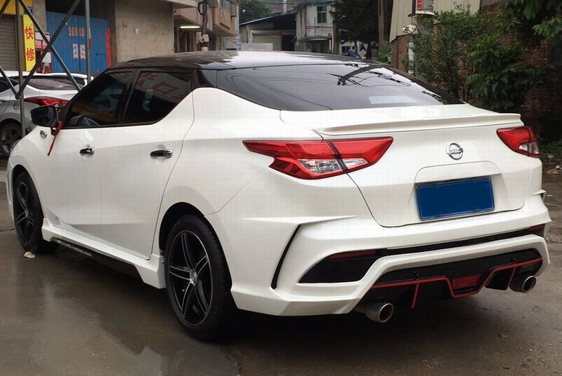 适用16-18日产全新蓝鸟改装包围新蓝鸟大包围前杠 后杠 侧裙 排气