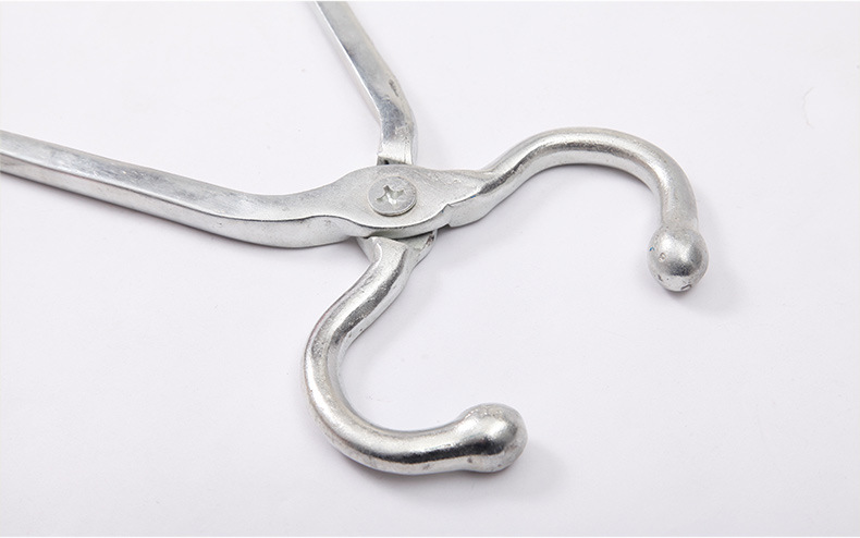 新品兽用设备批发 牛鼻钳 牛牵引 绑定保定器 牛鼻夹子不锈钢材质