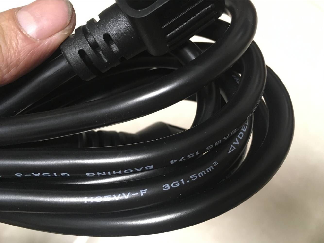 豪利士(volex)欧规欧式服务器电源线 欧标电源线 4米1.5平方