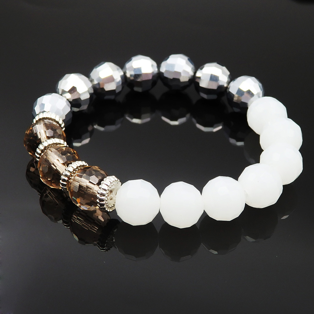 简约时尚玻璃手工手链批 厂家直销地摊货源热卖款有现货