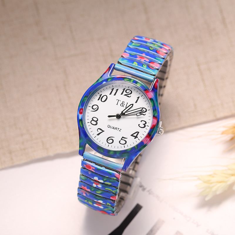 新款热销彩色表百搭石英表欧美时尚腕表商务礼品 厂家批发直销