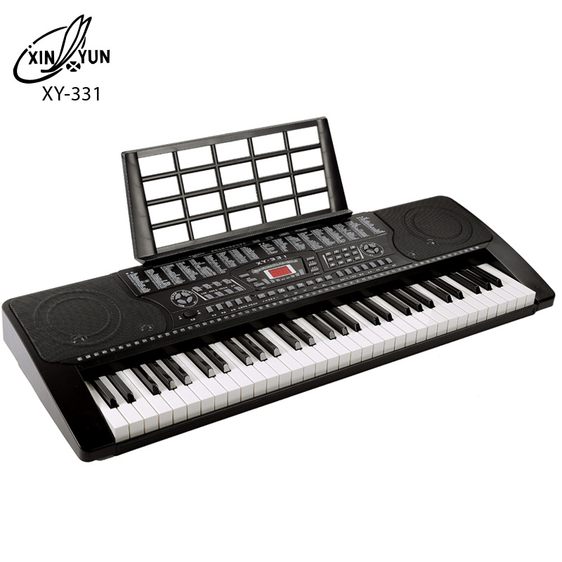 新韵331电子琴教学仿钢琴键儿童成人初学61键xy331电子琴