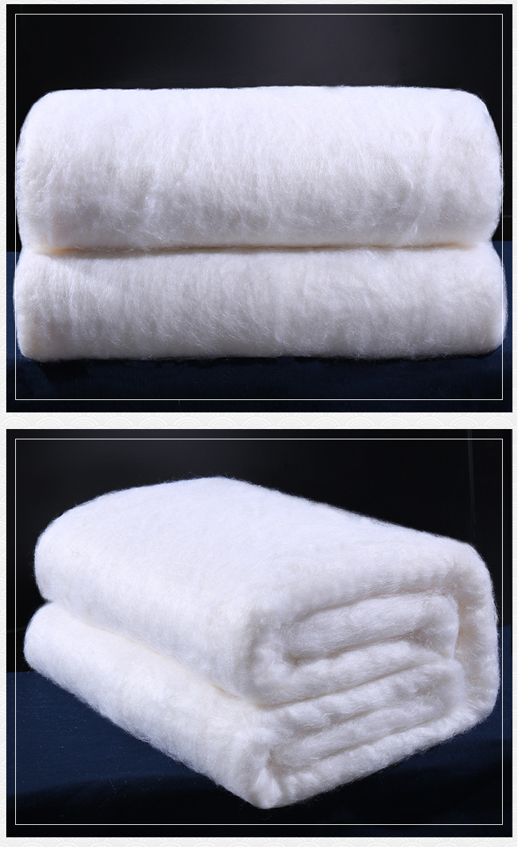 100柞蚕丝胎裸丝蚕丝光胎被芯桐乡蚕丝原料蚕丝被芯加工 厂家批发