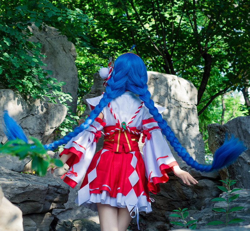 荣耀大乔皮肤伊势巫女play服装 服女装和服舞台服