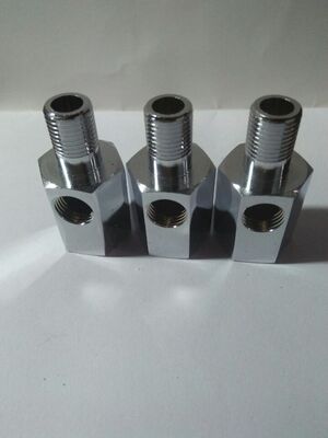 全铜净水机过滤器三通转接头水龙头配件2分净水器三通带进水三通