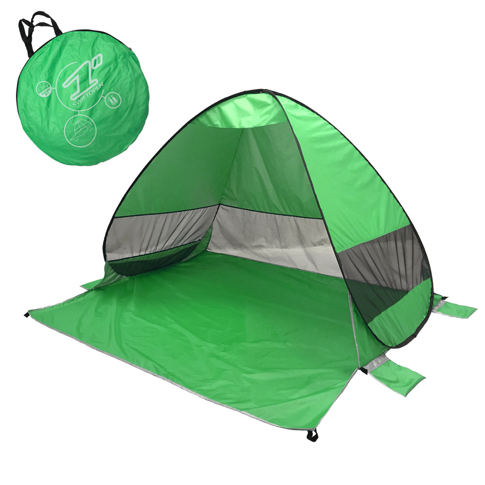 Beach Tent Spot Cross-Border Amazon Hot Automatic 2 Seconds Quickly Open Beach Sun-Proof in Stock Wholesale Manufacturer