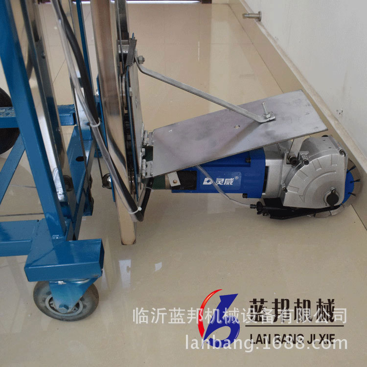 开槽线机带激光升降式 墙壁混凝土开槽机 一次成型水电安装切割机