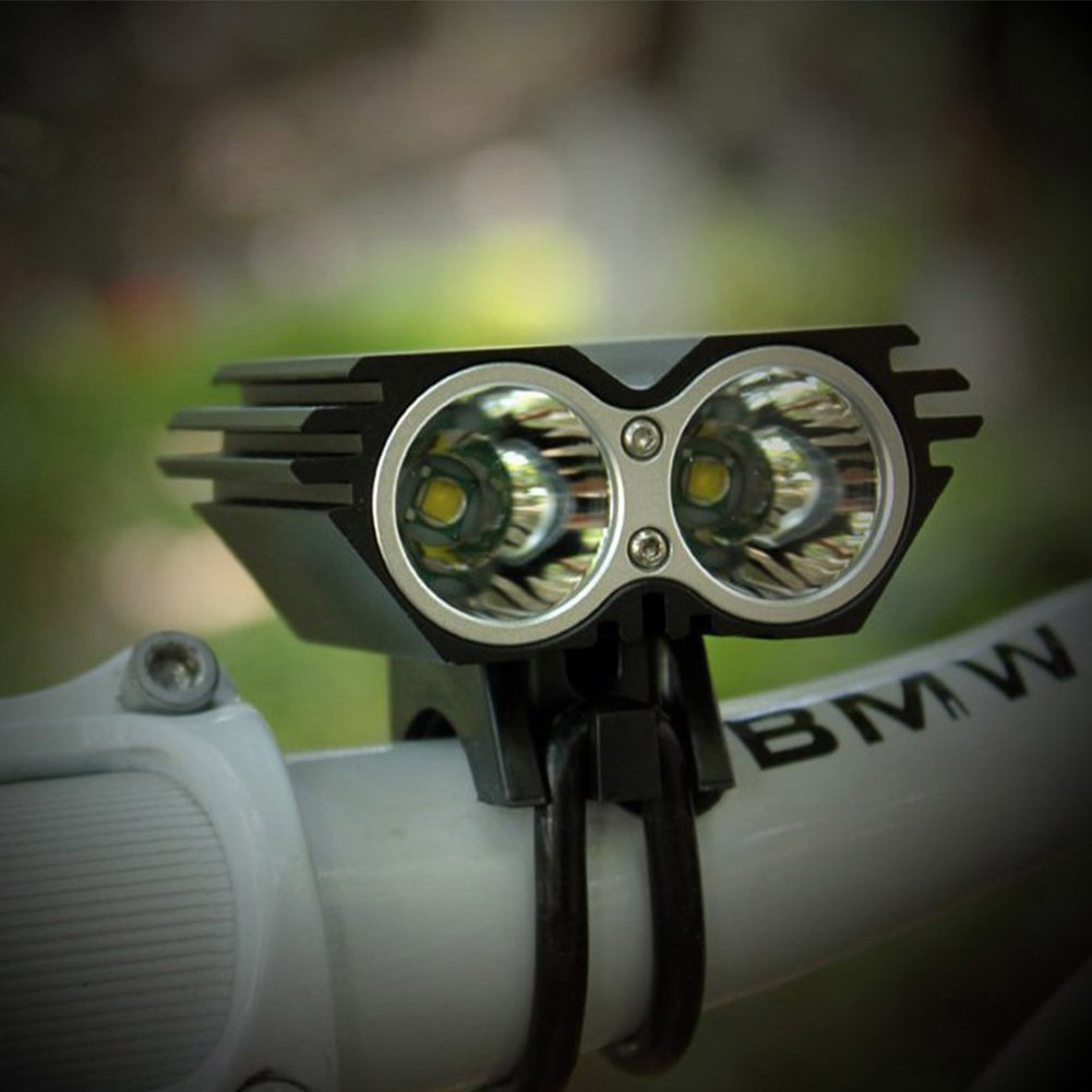 超亮usb正品x2猫头鹰自行车灯前灯t6单车批发户外专业强光led头灯