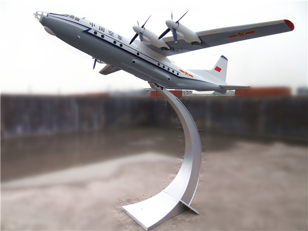 大型运八飞机静态模型116中国运8运输机y8飞机模型军事模型