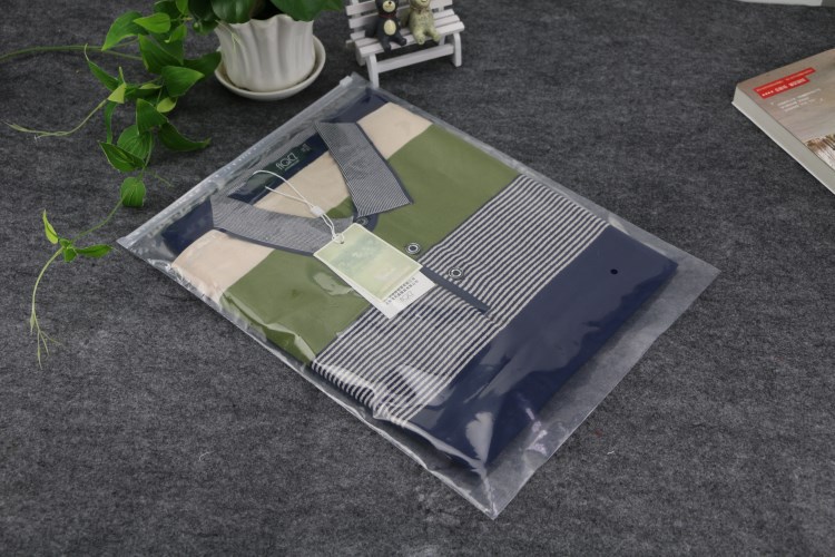 服装拉链袋 厂家现货直销衣服包装袋子透明pe塑料自封封口袋定制